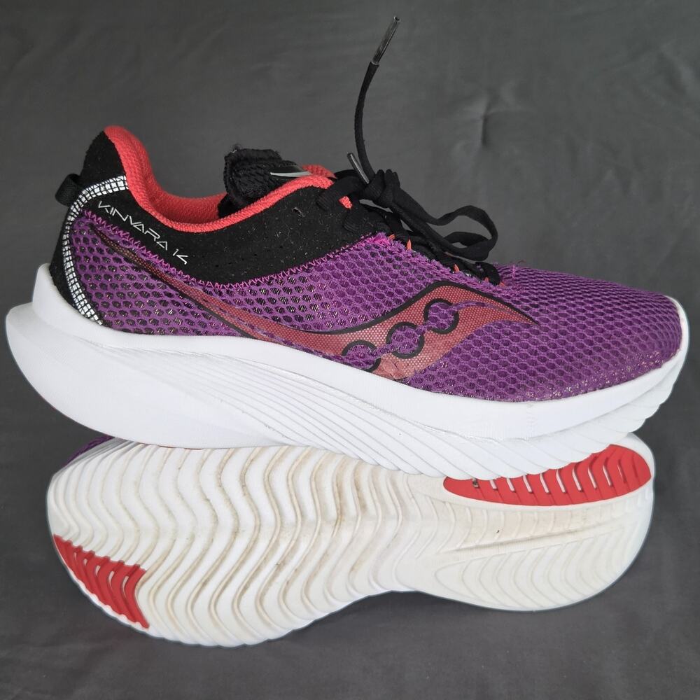 Saucony Kinvara 14 Women's 9.5 Purple White Sneakers S10823-91 - Picture 11 of 16